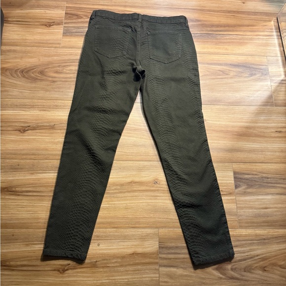 Joe Fresh Olive Green Skinny Pants - Picture 6 of 10